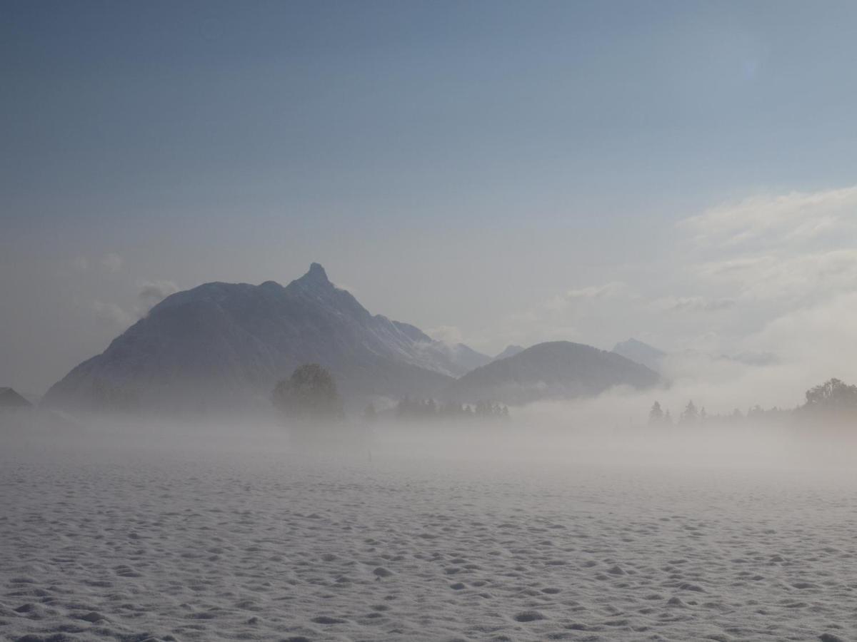 Alpenchalet Im Leutaschtal Buitenkant foto