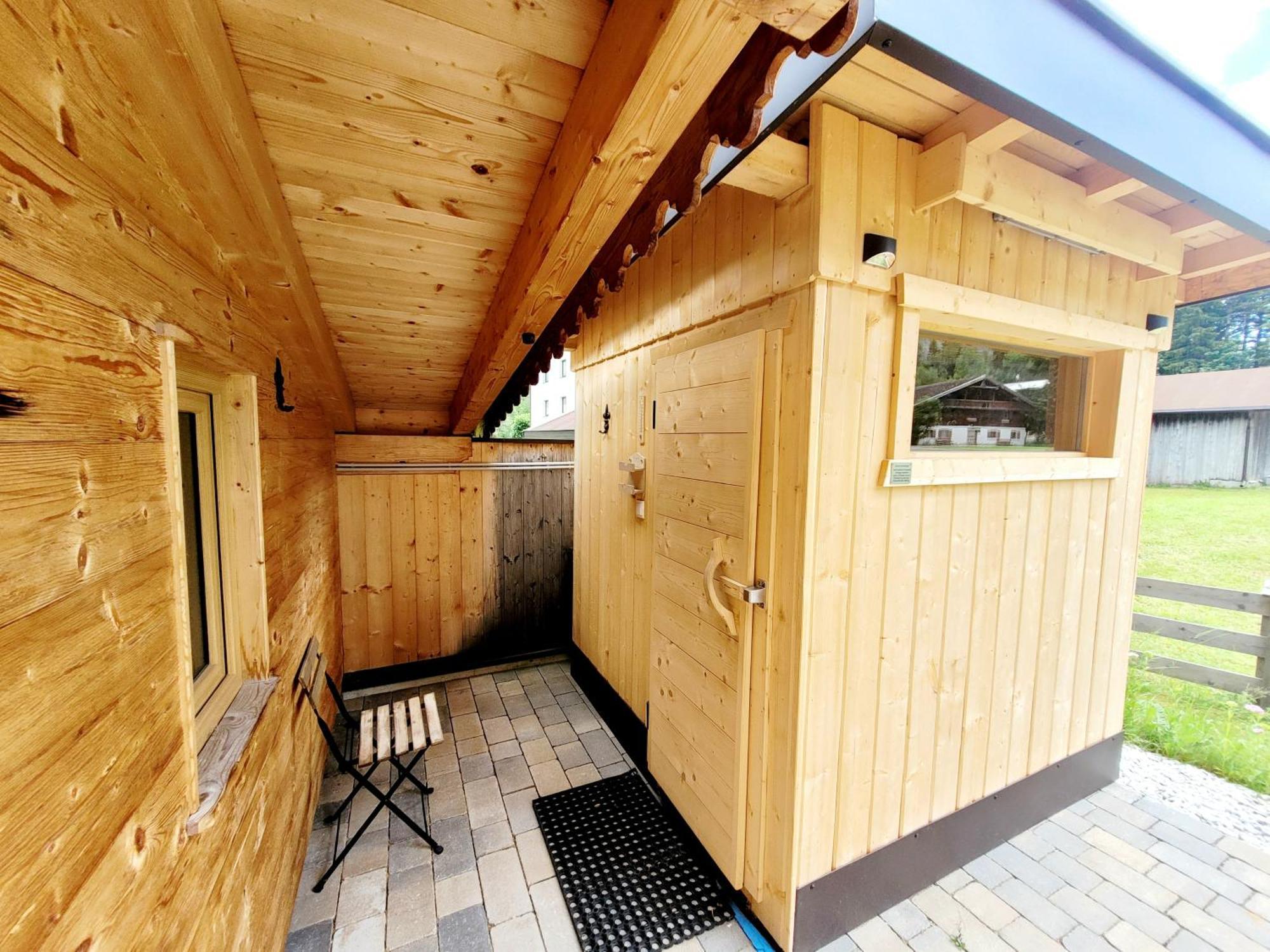 Alpenchalet Im Leutaschtal Buitenkant foto